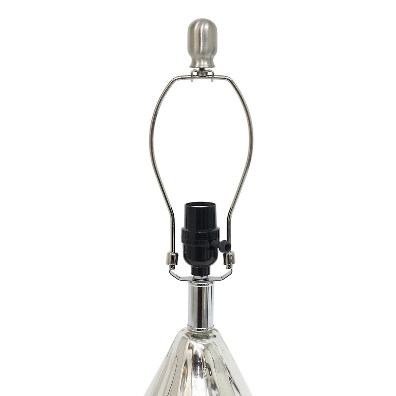 Lalia Home 20.5" Kissy Pear Table Lamp with Fabric Shade