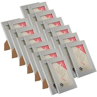 12 Packs: 2 ct. (24 total) Silver Tabletop Frames