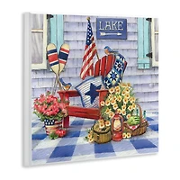 Stupell Industries Americana Porch View Wall Plaque Art