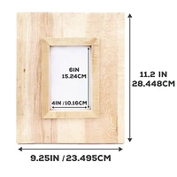 ArtSkills® Rustic Wood 4" x 6" Picture Frame Set
