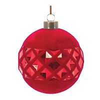 12ct. Harlequin Glass Ball Ornaments