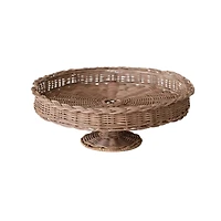 Hello Honey® Decorative Handwoven Rattan Pedestal