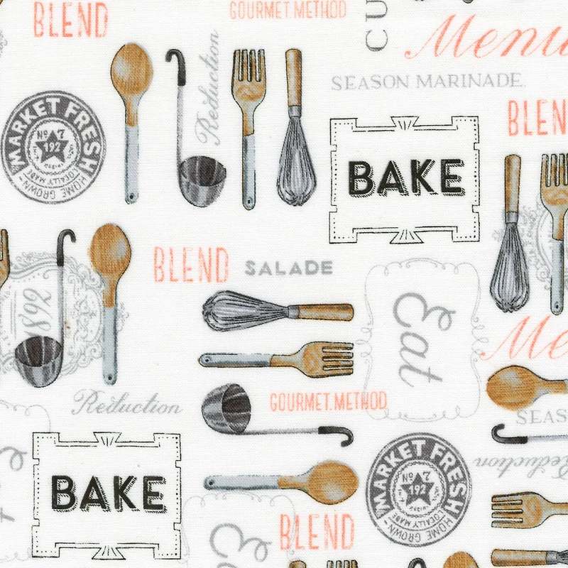 Robert Kaufman Gourmet Kitchen Fabric