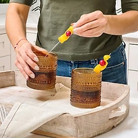 Kate Aspen® 10oz. Textured Beaded Glass Set