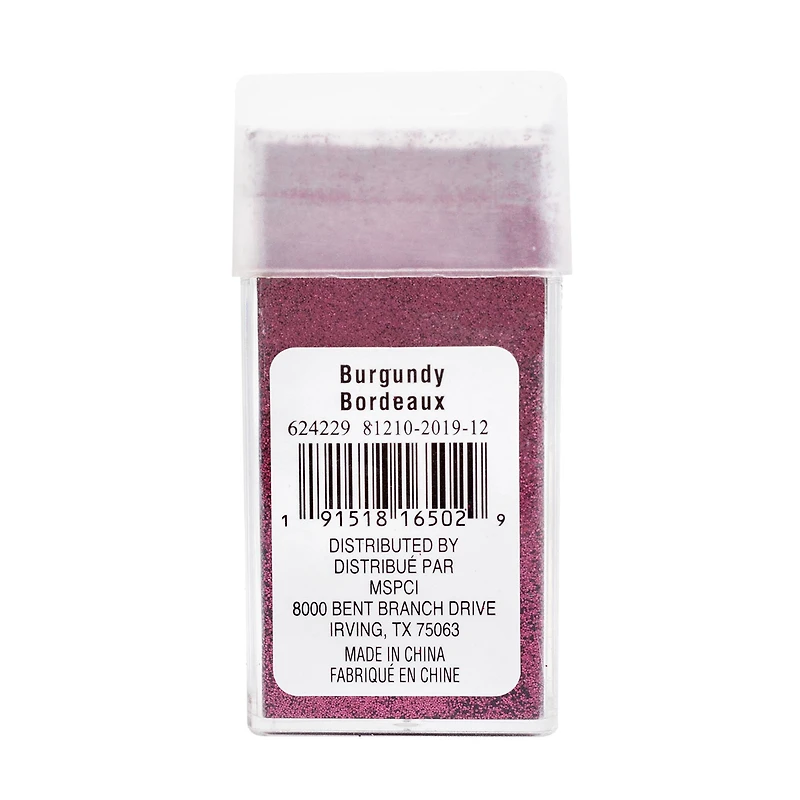 Burgundy Extra Fine Polyester Glitter by Recollections™