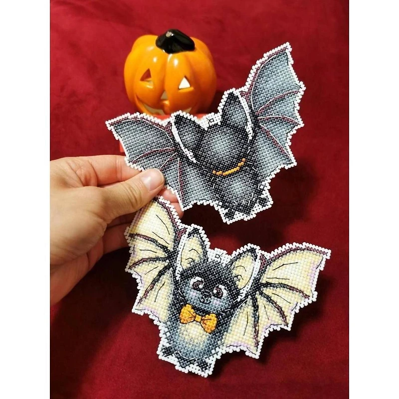 MP Studia Flying Gentleman Plastic Canvas Counted Cross Stitch Kit