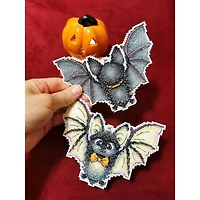 MP Studia Flying Gentleman Plastic Canvas Counted Cross Stitch Kit