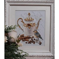 Alisa Coffee Connoisseur Cross Stitch Kit