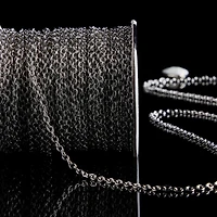 9.4 yd. Rhodium Chain Spool By Bead Landing™