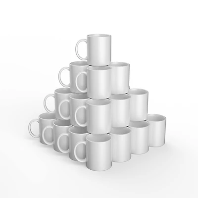 Cricut® 12oz. White Ceramic Mug Blanks, 36ct.