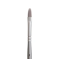 Tribeca Synthetic Short Handle Filbert Brush by Artist's Loft