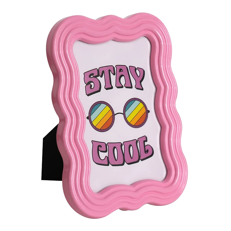 4" x 6" Waves Retro Frame by Studio Décor