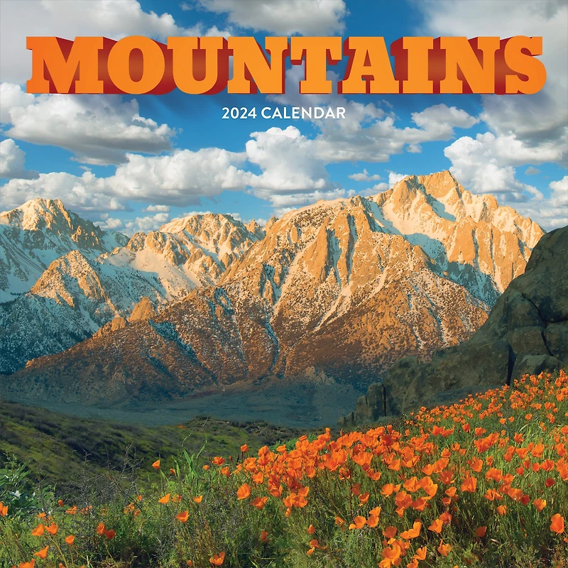 TF Publishing Mountains Wall Calendar