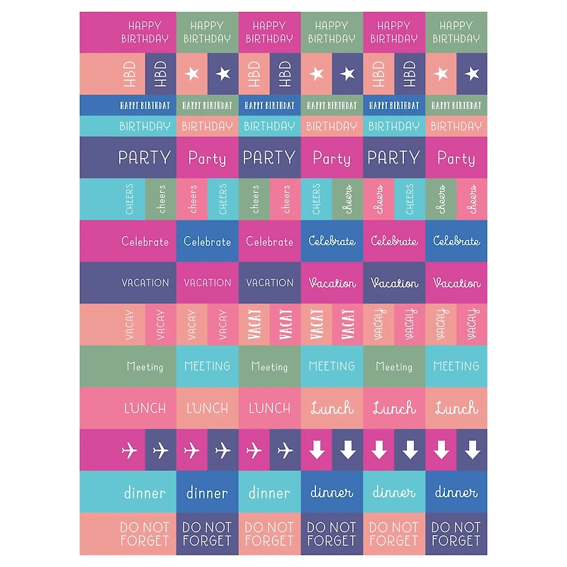TF Publishing 2024 Preppy in Pink Medium Planner