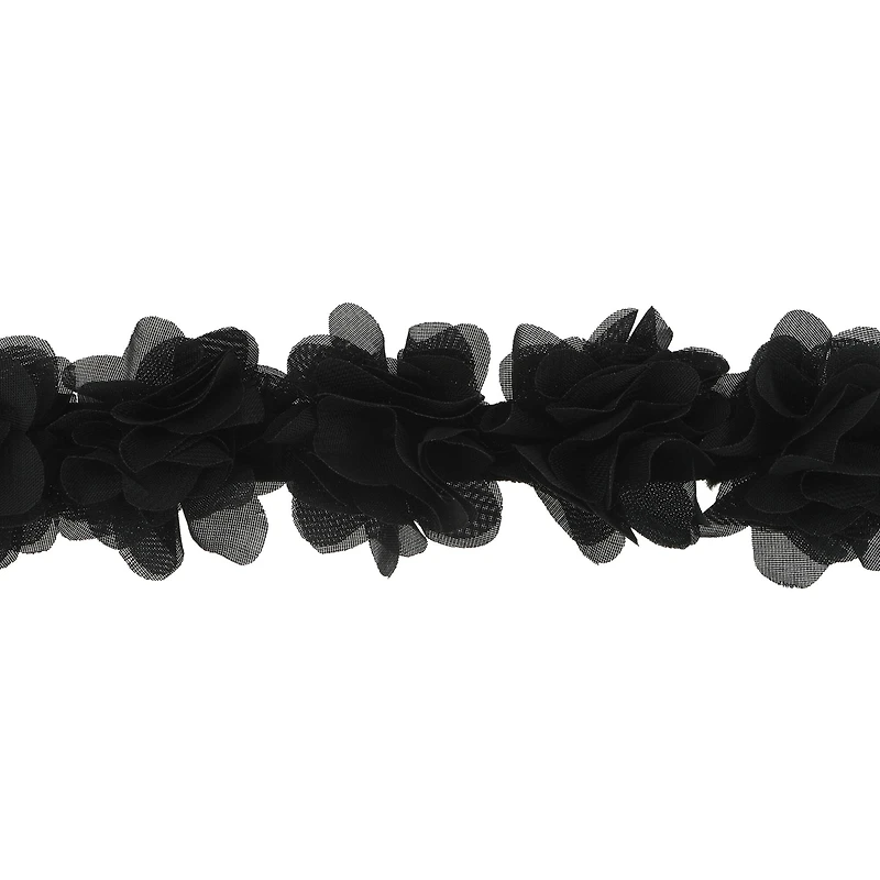 2.1" Rosettes Chiffon Trim by Celebrate It
