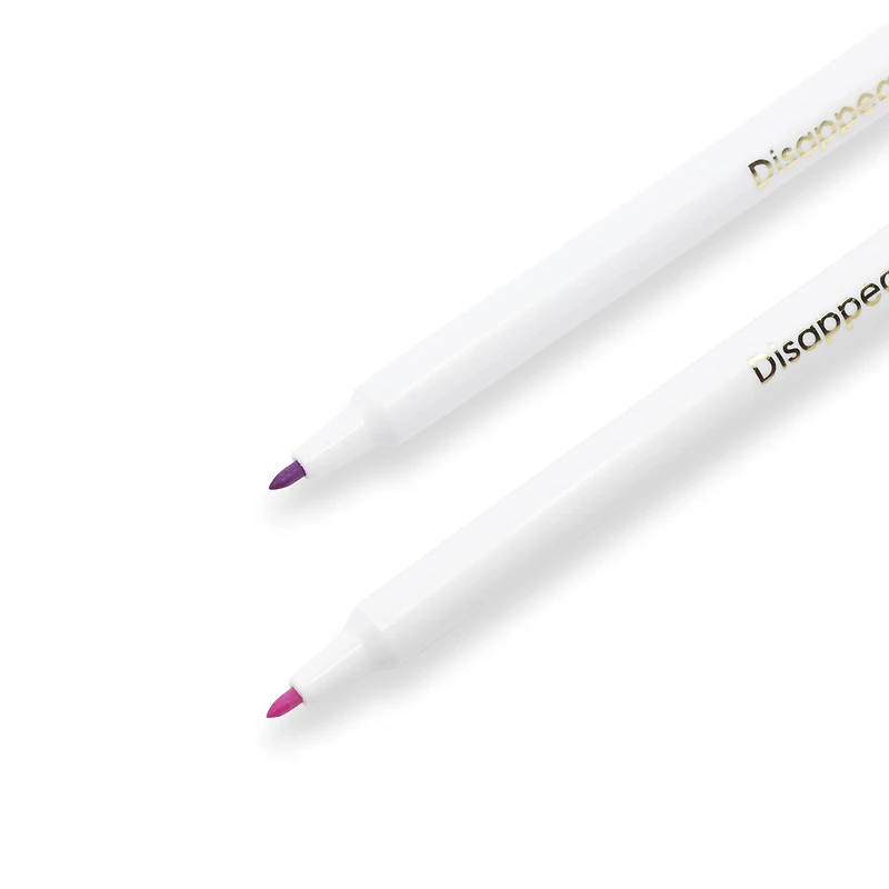 Dritz® Pink and Purple Disappearing Ink Marking Pens, 2ct.