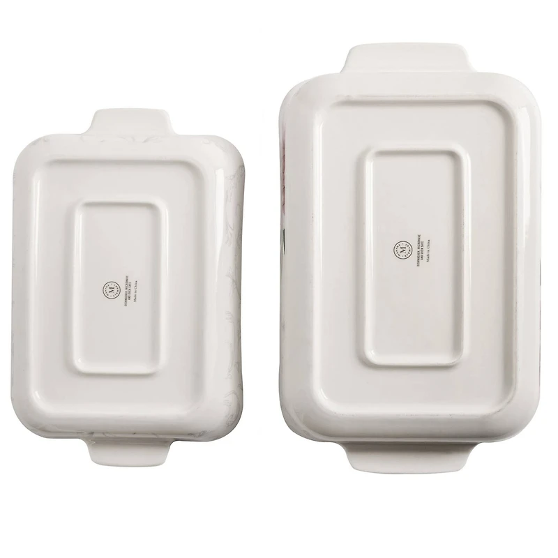 Martha Stewart 2-Piece Ceramic Baker Set