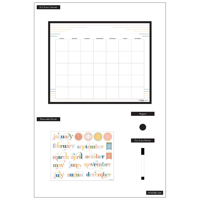 The Happy Planner® Dry Erase Calendar