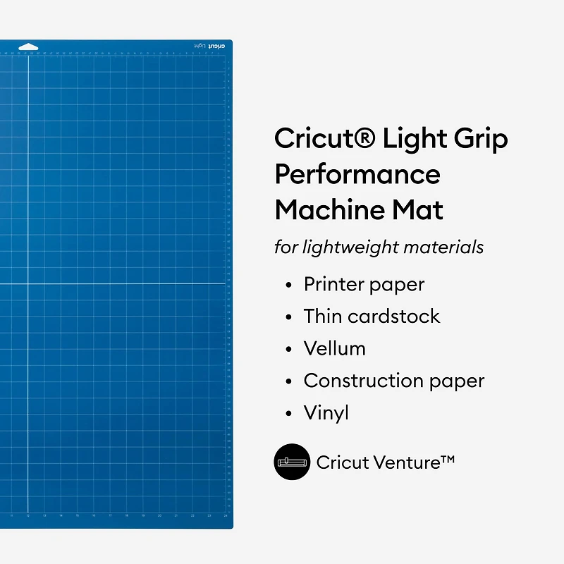 Cricut® Light Grip Performance Machine Mat, 24" x 28"