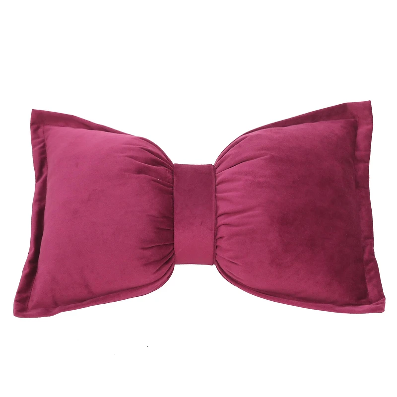 19" x 13" Claret Bow Throw Pillow by Ashland®
