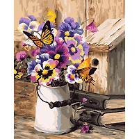 Crafting Spark Village Bouquet Painting by Numbers Kit