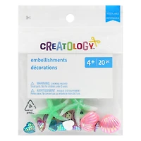 Mixed Mermaid Embellishments, 20ct. by Creatology™