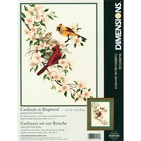 Dimensions® Crewel Embroidery Kit, Cardinals in Dogwood