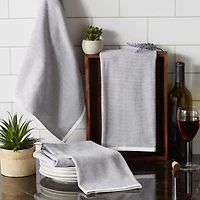 DII® Mineral Chambray Terry Dishtowels, 3ct.