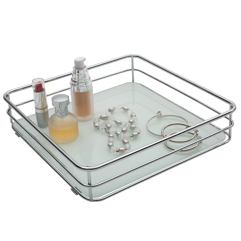 Elle Décor Limoges Collection Square Vanity Tray