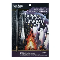 Brea Reese™ 6" x 8" Funky Frights Scratch Art Paper Pad