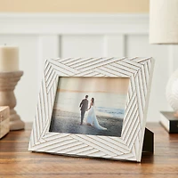 12 Pack: White with Brown Lines 5" x 7" Frame, Expressions™ by Studio Décor®