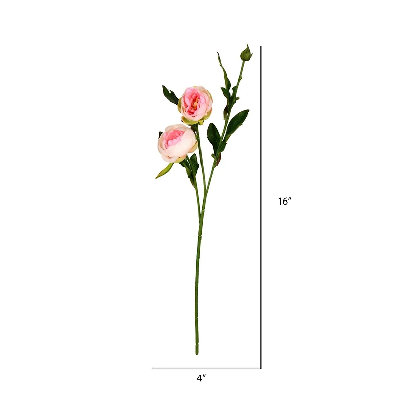 Pink Peony Spray, 6ct.