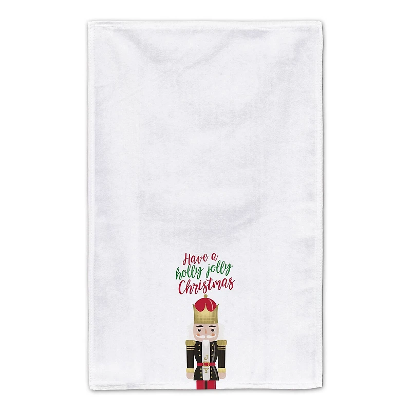 Holly Jolly Nutcracker Tea Towels - Set of 2