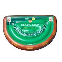 Swimline 60" Inflatable Blackjack Table Game with Water Proof Cards