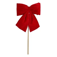 28" Red Velvet Bow Stem by Ashland®