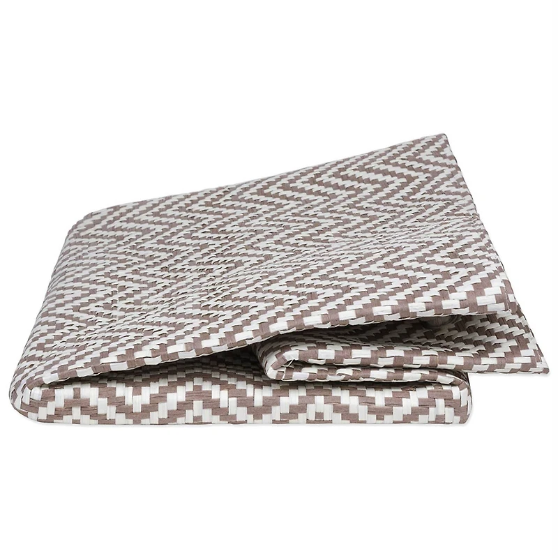 DII® Large Stone Chevron Rectangle Woven Paper Basket
