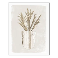Pampas Jug Striped 11" x 14" Canvas Wall Art