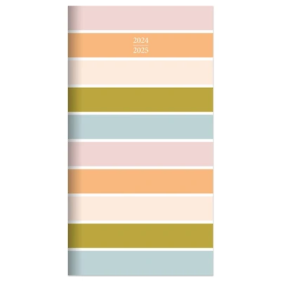 2024-2025 Preppy Pastel Monthly Pocket Planner