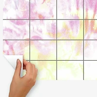 RoomMates Tie-Die Dry Erase Calendar Peel & Stick Wall Decal