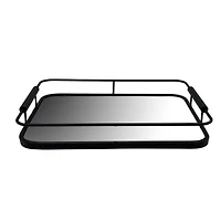 12" x 16" Black Mirror Tray by Ashland®