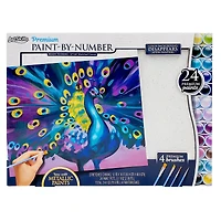 ArtSkills® Premium Peacock Paint-by-Number Kit