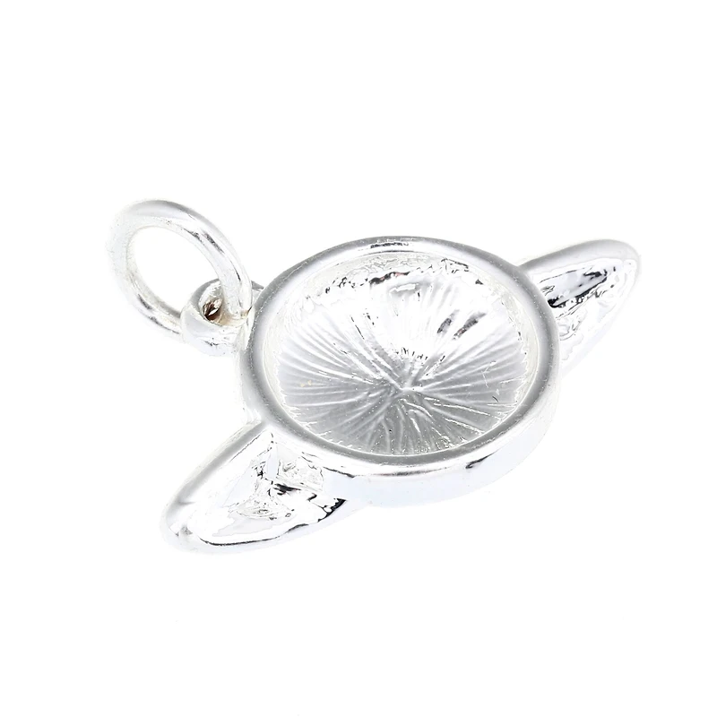 Silver Plated Planet Charm by Bead Landing™