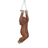 Design Toscano 29" Pongo the Hanging Baby Orangutan Statue