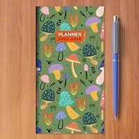 TF Publishing 2025-2026 Small Mushroom Patch Monthly Pocket Planner