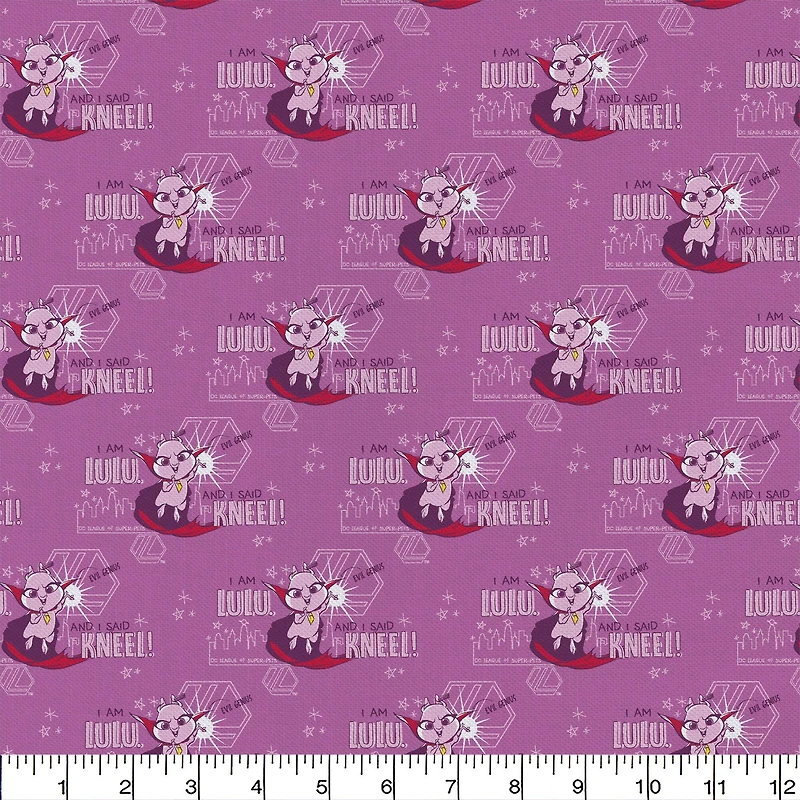 Super Pets™ Evil Genius Lulu Cotton Precut Fabric