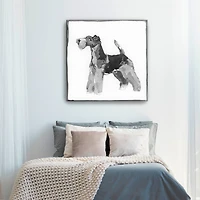 Terrier Canvas Giclee