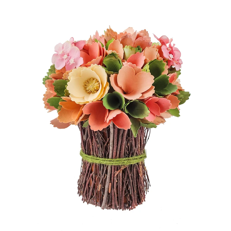 9" Pink Spring Floral Bundle