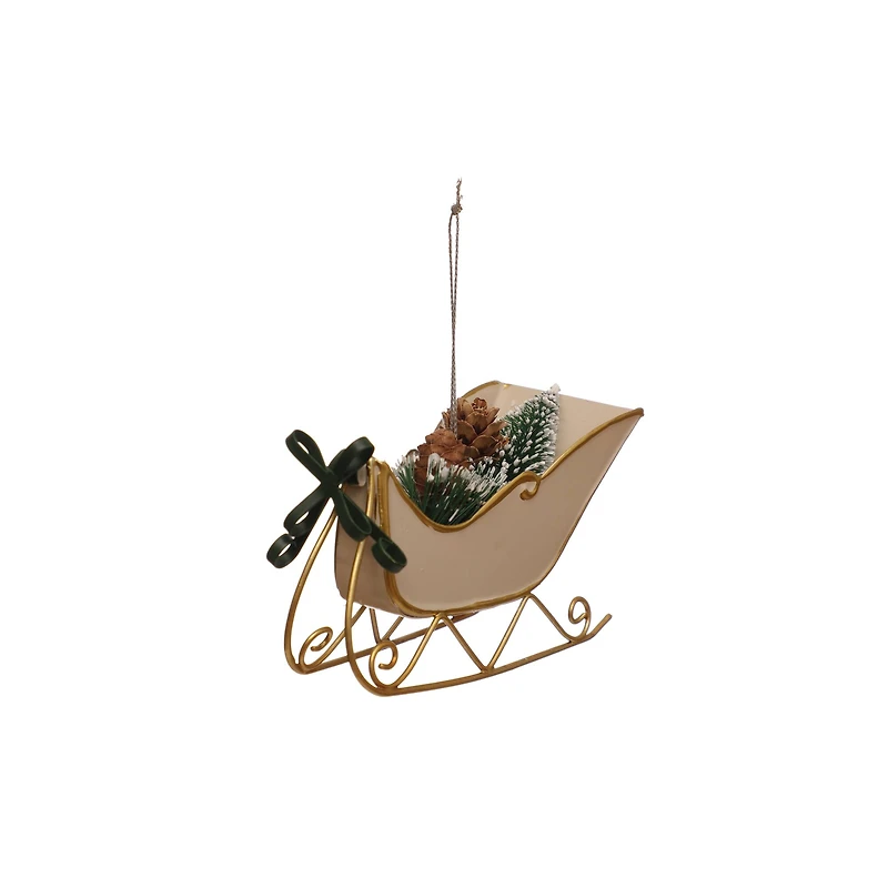 5" Pinecone Sleigh Ornament by Ashland®