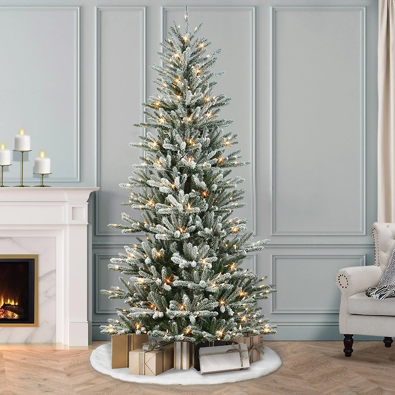 7.5ft. Pre-Lit Mountain View Spruce Artificial Christmas Tree