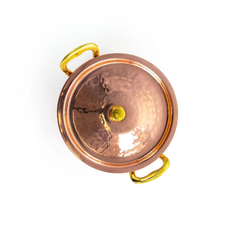 Gibson Home® Rembrandt 15oz. Copper Stainless Steel Mini Casserole with Lid